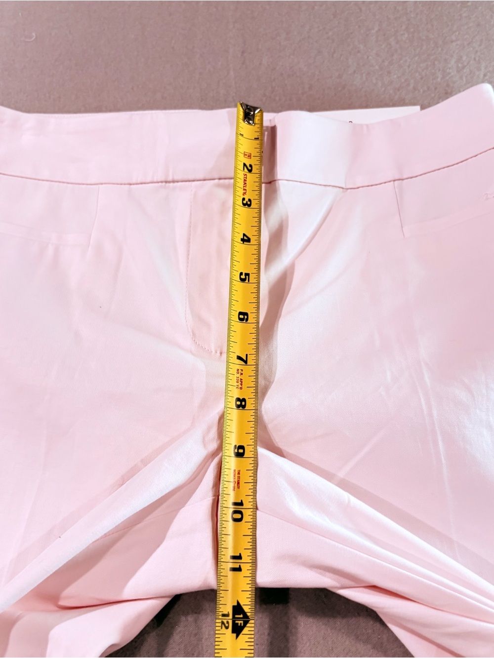 Ann Taylor Coquette Preppy Petite Work Pants NWT size 6P The Crop Mid Rise Slim - Picture 5 of 8